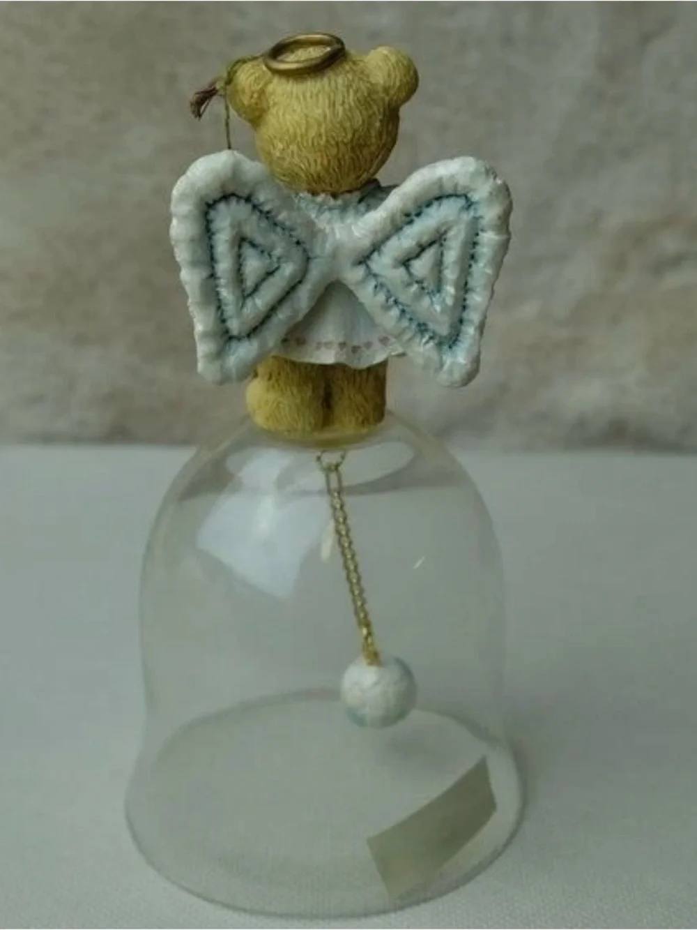 Vintage Cherished Teddies Angel Bell Figurine 906530 Hamilton Gifts Box 1992